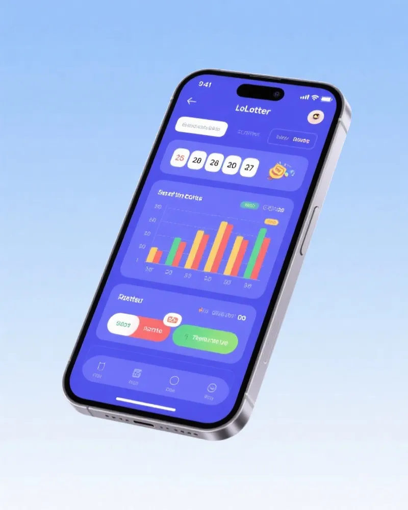 开奖网 APP 界面展示